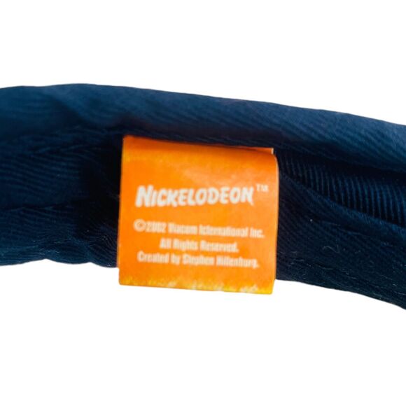 Vintage Y2K Spongebob Karate “Hi-Ya!” Chop Blue Visor 2002 - Picture 5 of 6